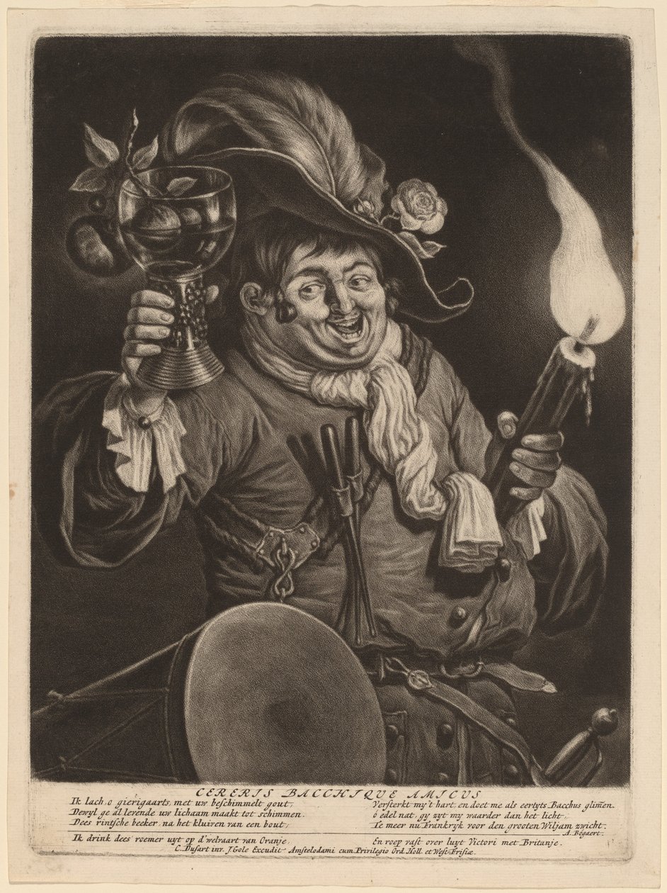 Ceres és Bacchus barátja alkotó: Cornelis Dusart