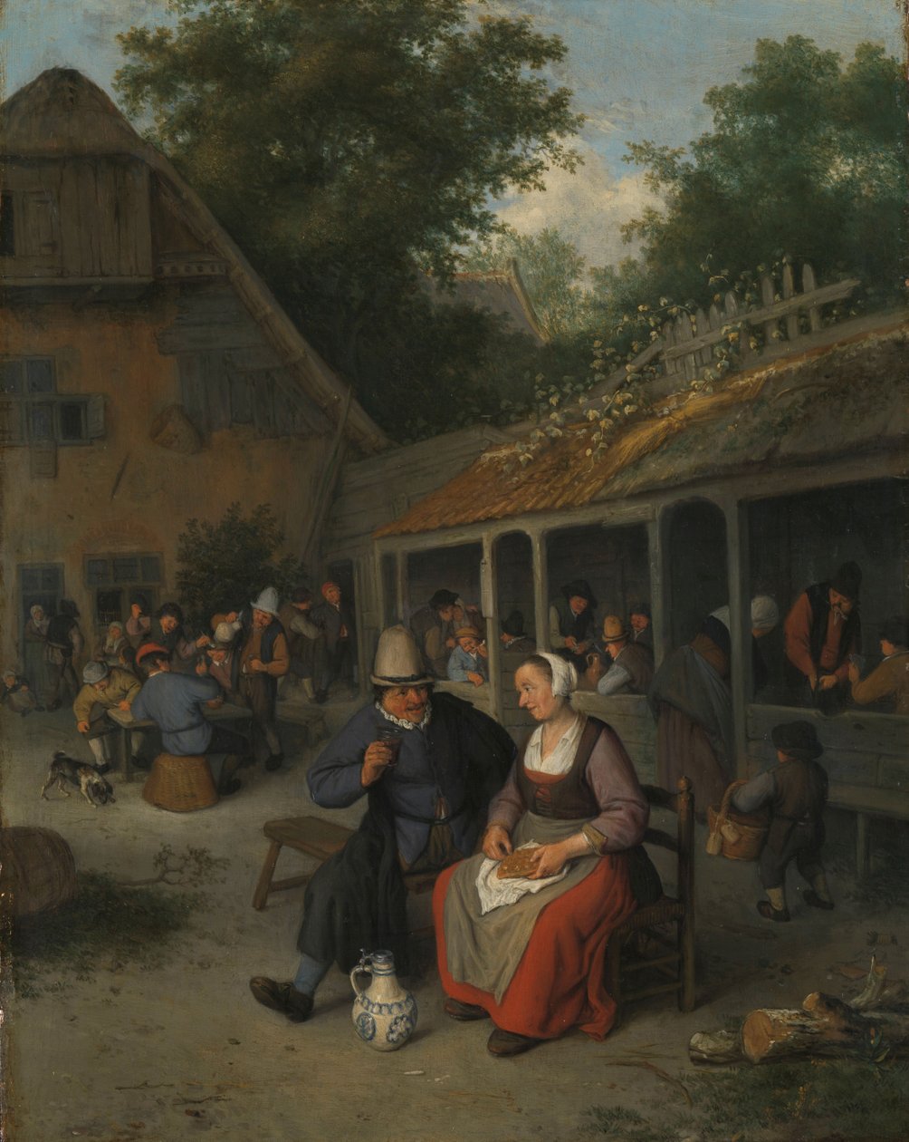Country Inn alkotó: Cornelis Dusart