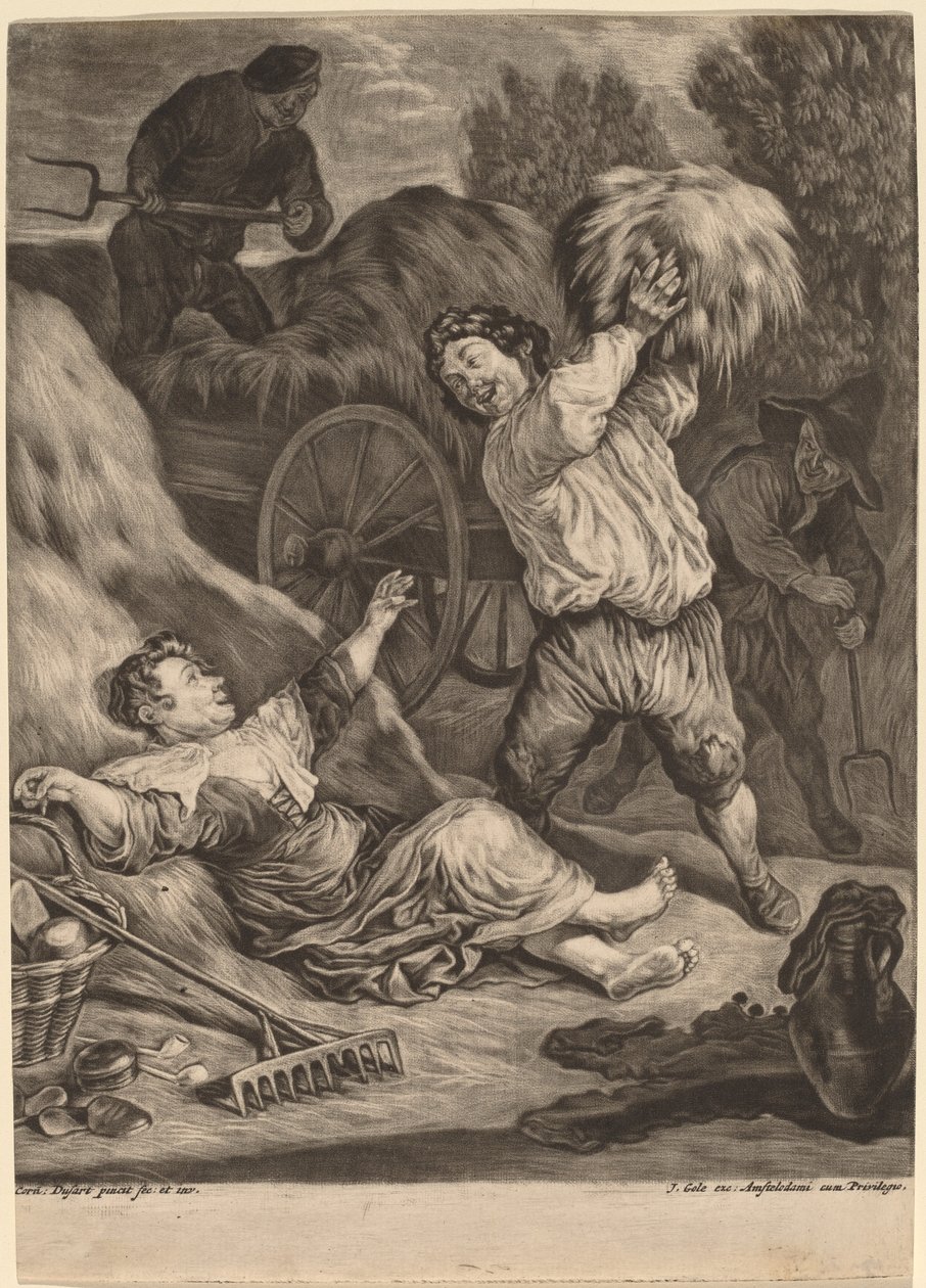 július alkotó: Cornelis Dusart