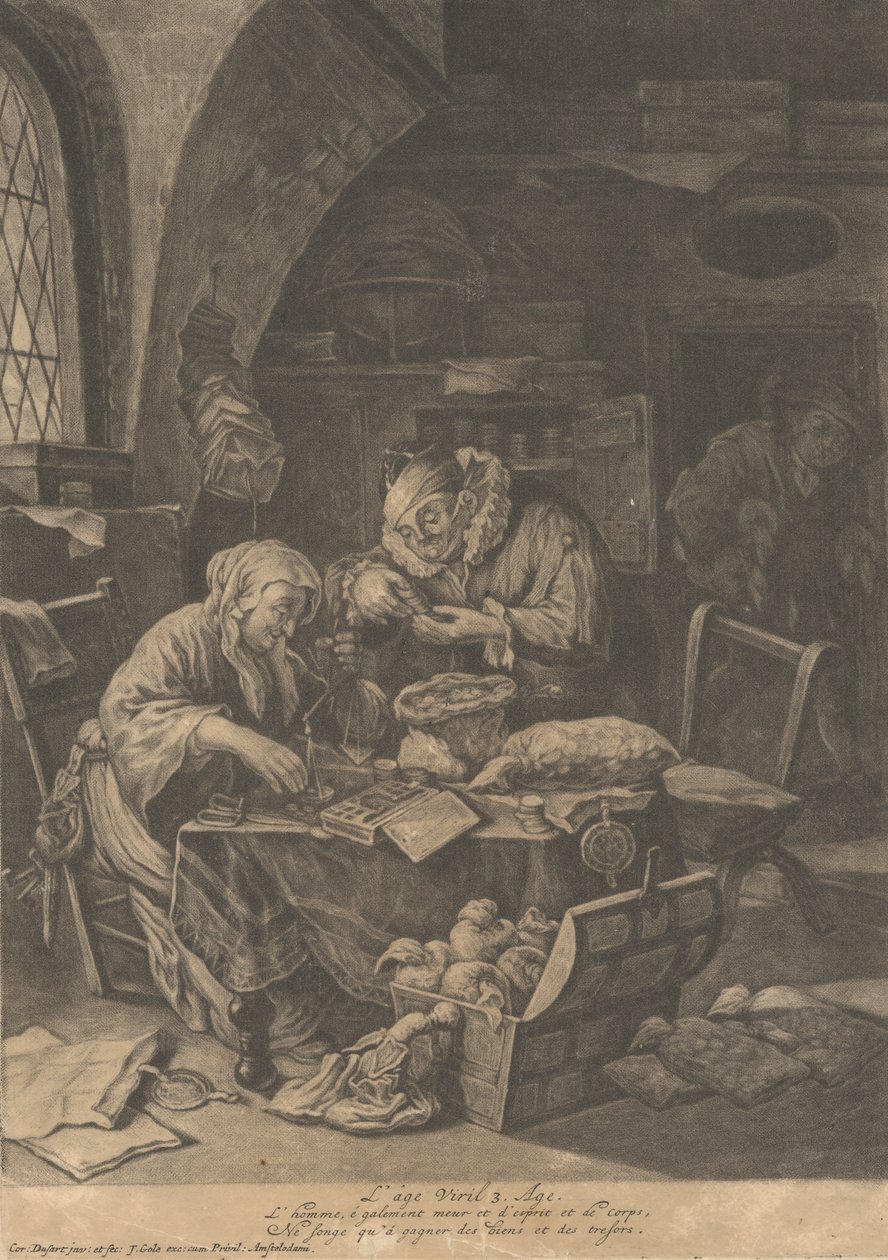 A férfias kor alkotó: Cornelis Dusart