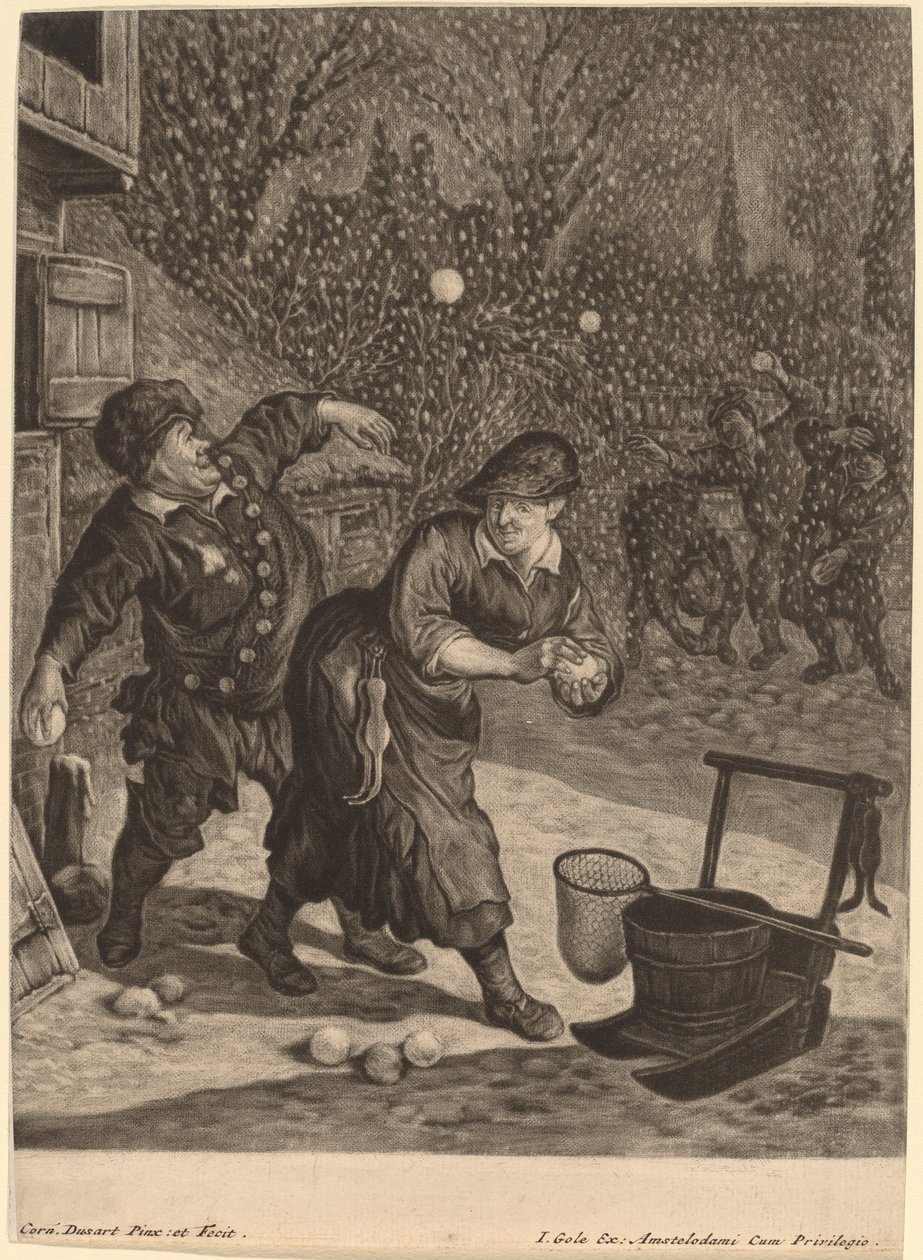 március alkotó: Cornelis Dusart