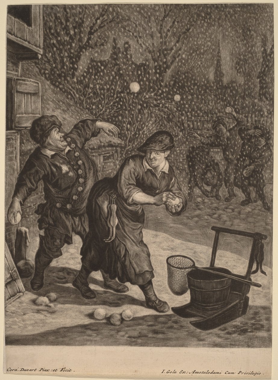 Március alkotó: Cornelis Dusart