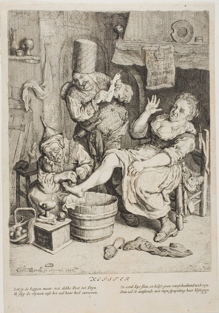 A Cupper alkotó: Cornelis Dusart