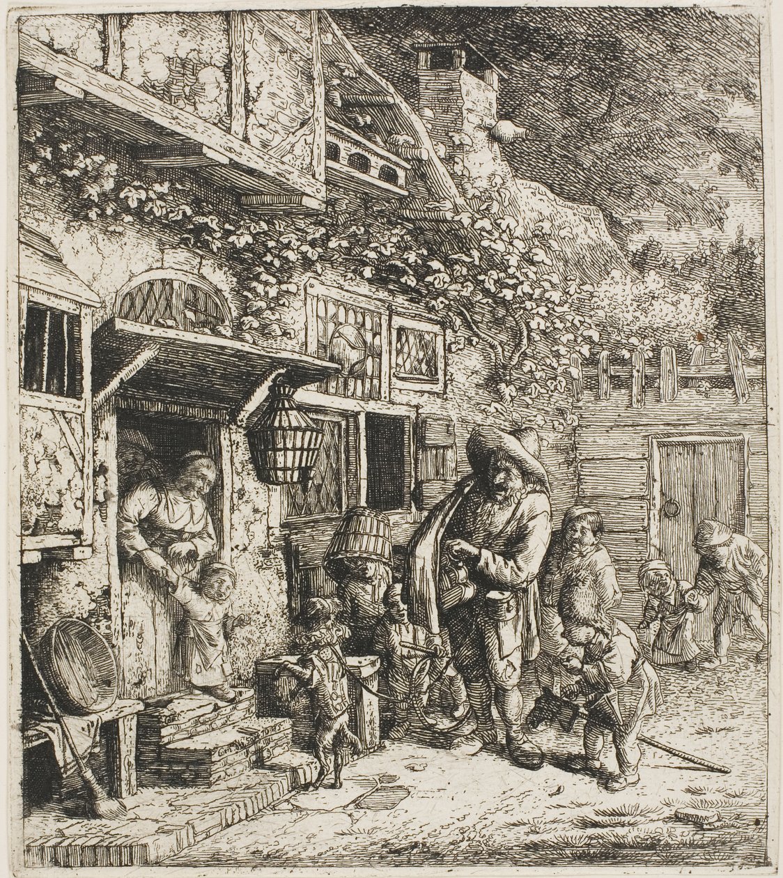A Táncoló Kutya alkotó: Cornelis Dusart