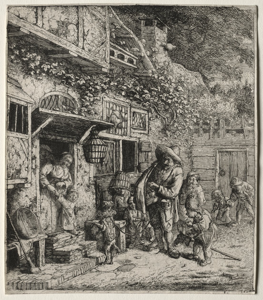 A Táncoló Kutya alkotó: Cornelis Dusart