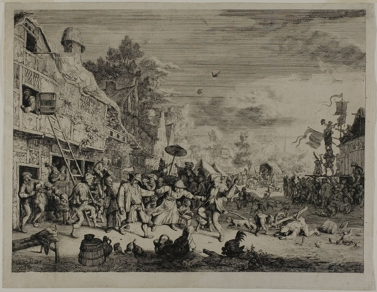 Falufesztivál alkotó: Cornelis Dusart
