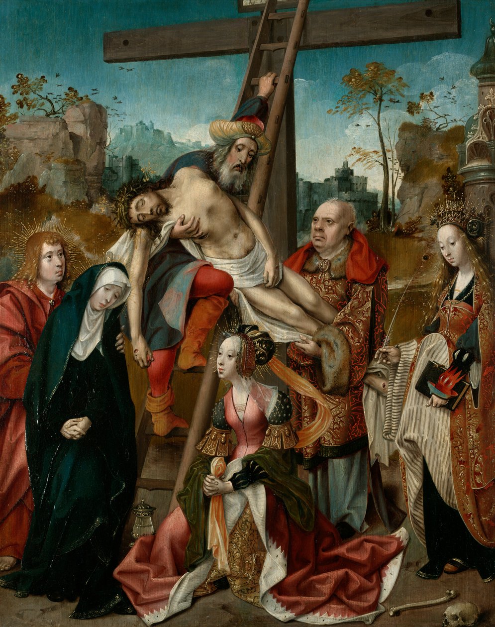 A lerakódás alkotó: Cornelis Engebrechtsz.