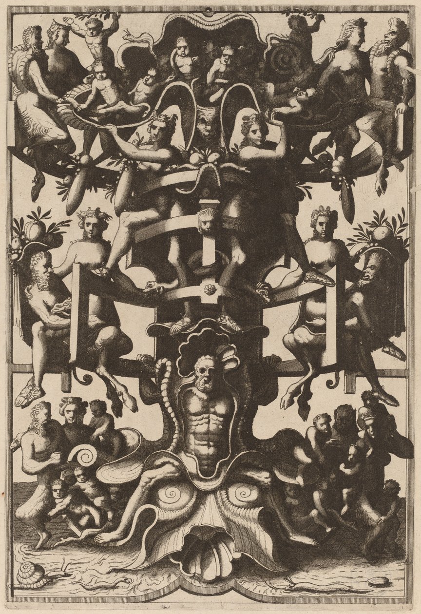 Groteszk alkotó: Cornelis Floris Ii