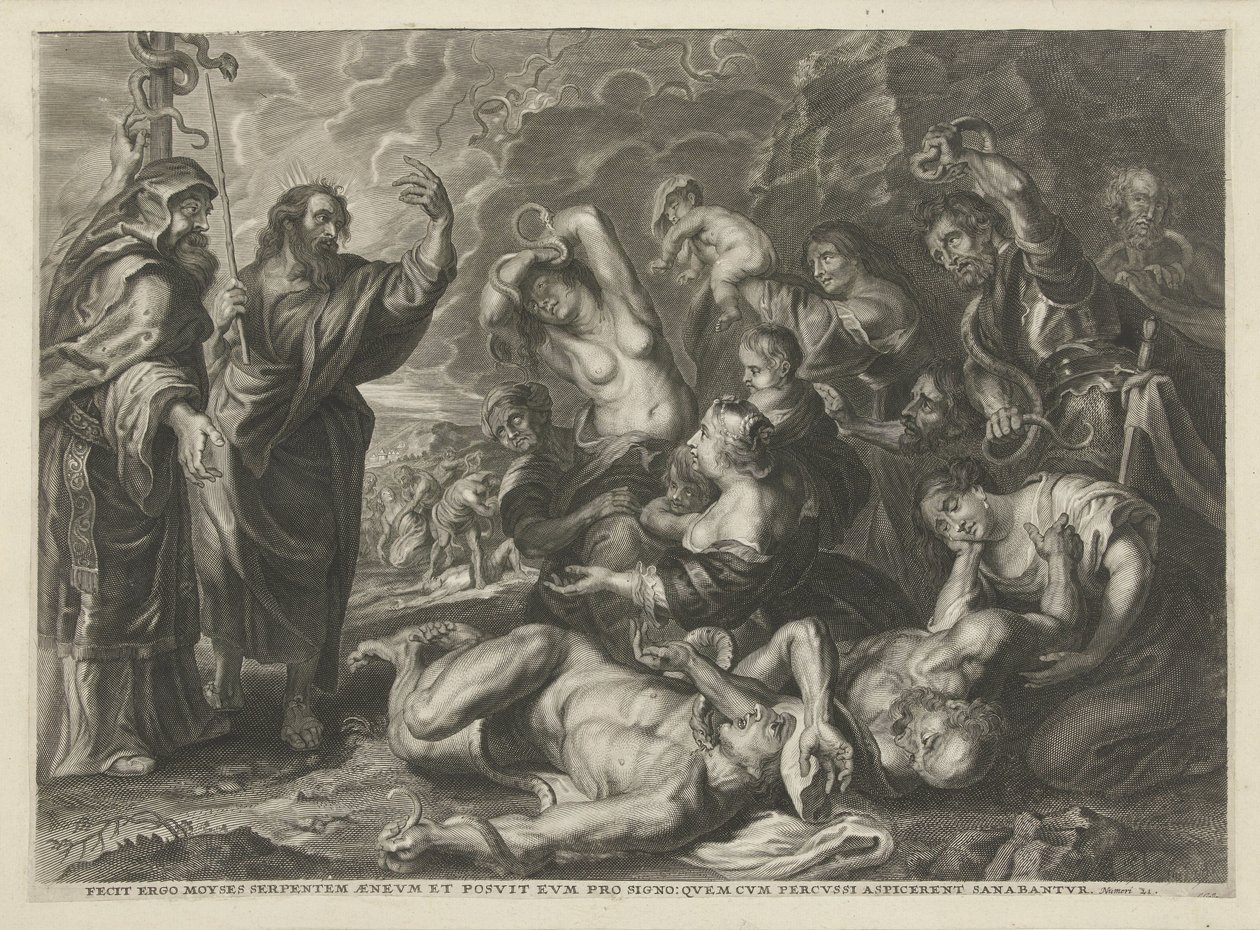 A rézkígyó alkotó: Cornelis Galle (I)