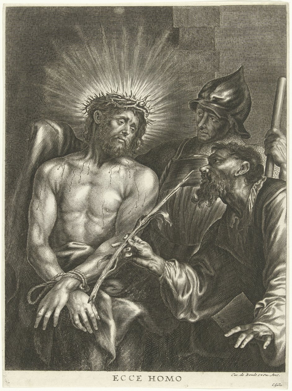 Krisztus megmutatta az embereknek (Ecce Homo) alkotó: Cornelis Galle (II)