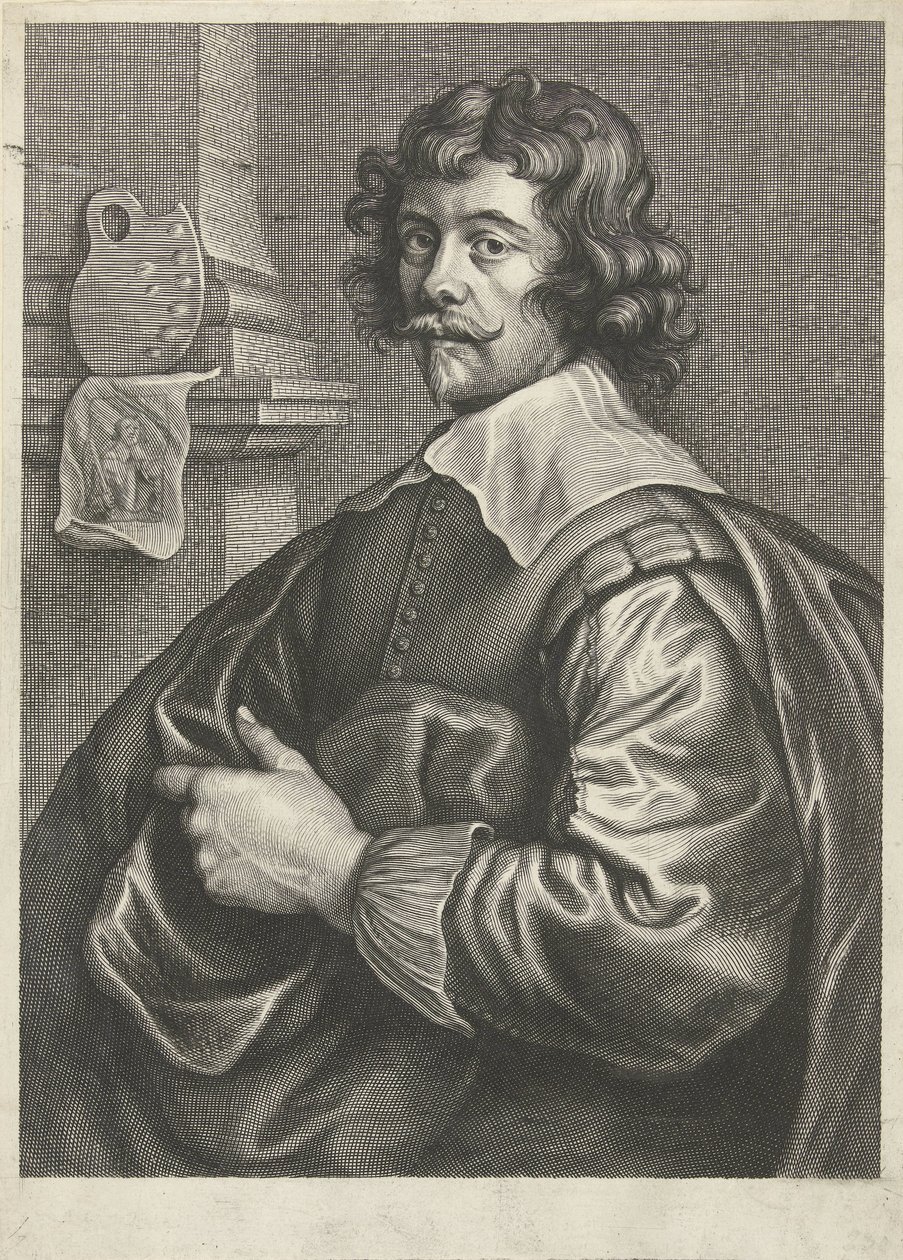 Joannes Meyssens portréja alkotó: Cornelis Galle (II)