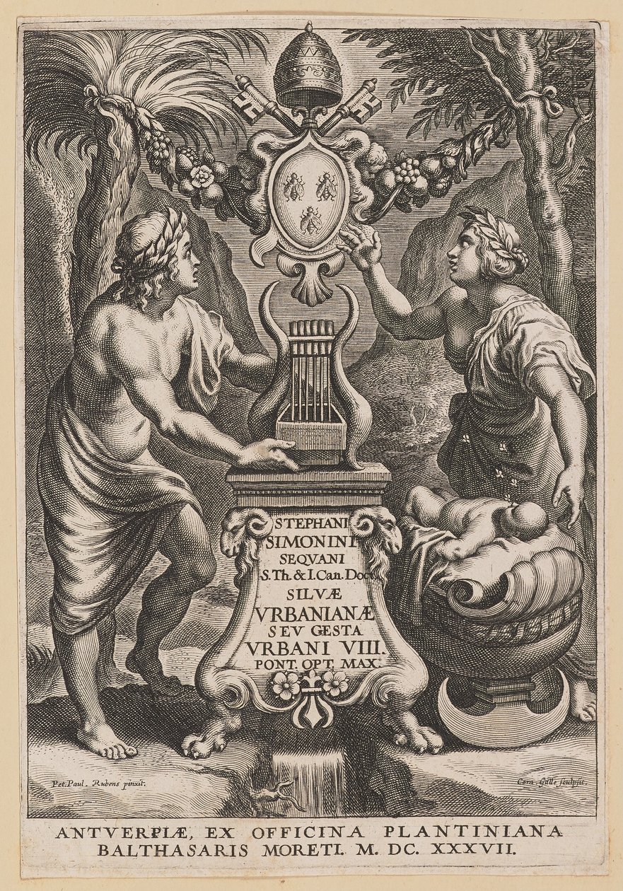 Stephanus Simonini, Urban Forests címlapja alkotó: Cornelis Galle I after Sir Peter Paul Rubens
