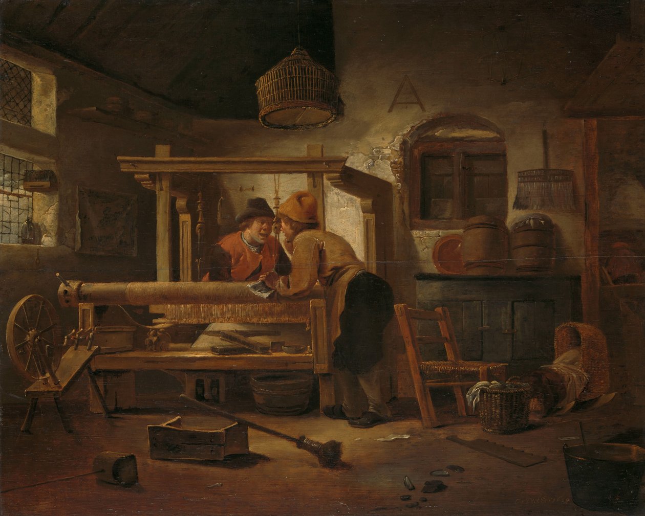 Takácsműhely alkotó: Cornelis Gerritsz Decker