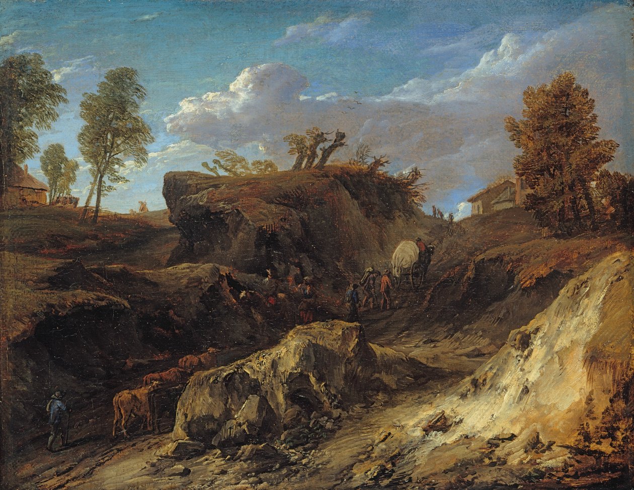 A Hollow Road alkotó: Cornelis Huysmans