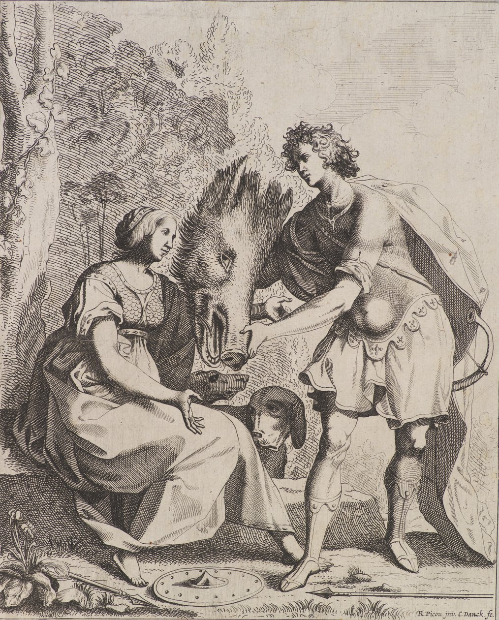 Meleager és Atalanta alkotó: Cornelis I Danckerts