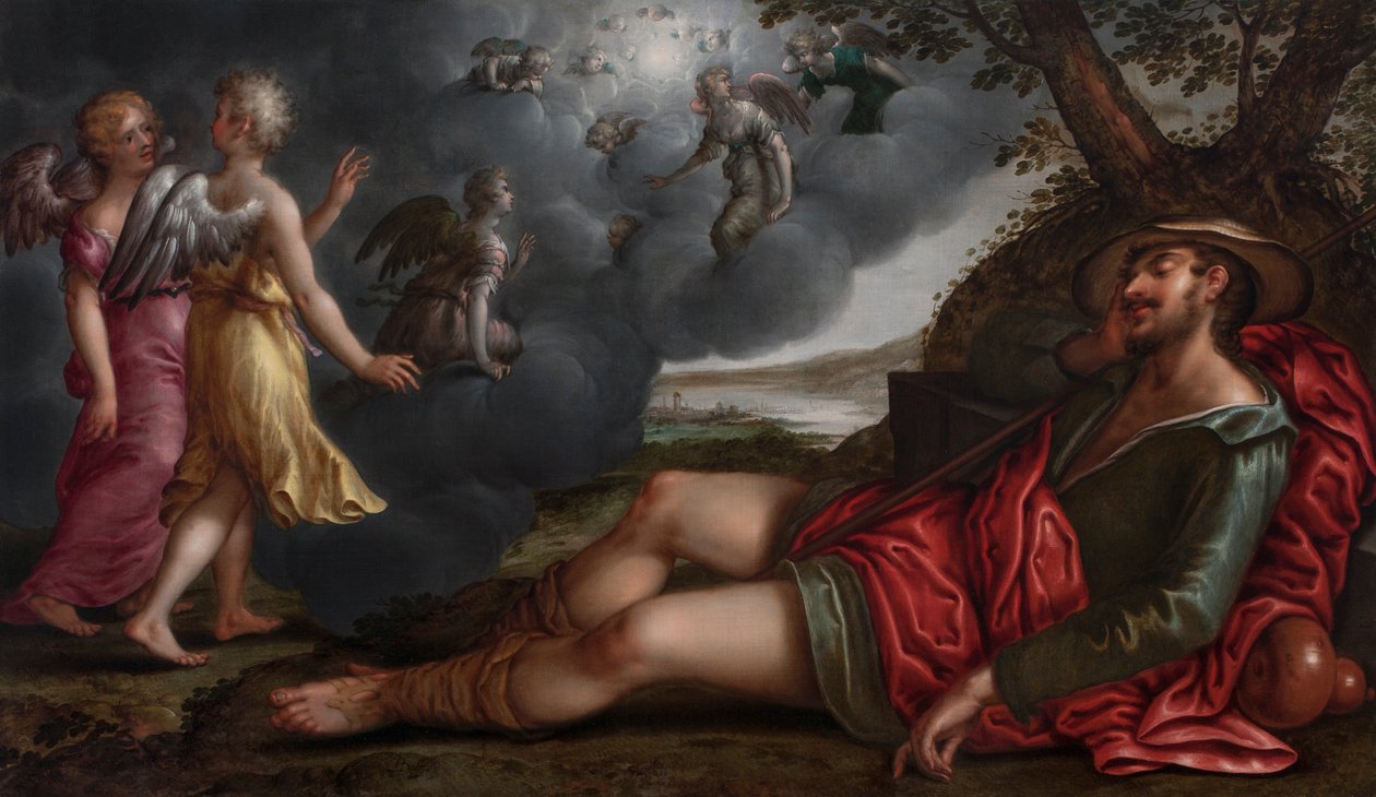 Jákob álma alkotó: Cornelis Jacobsz