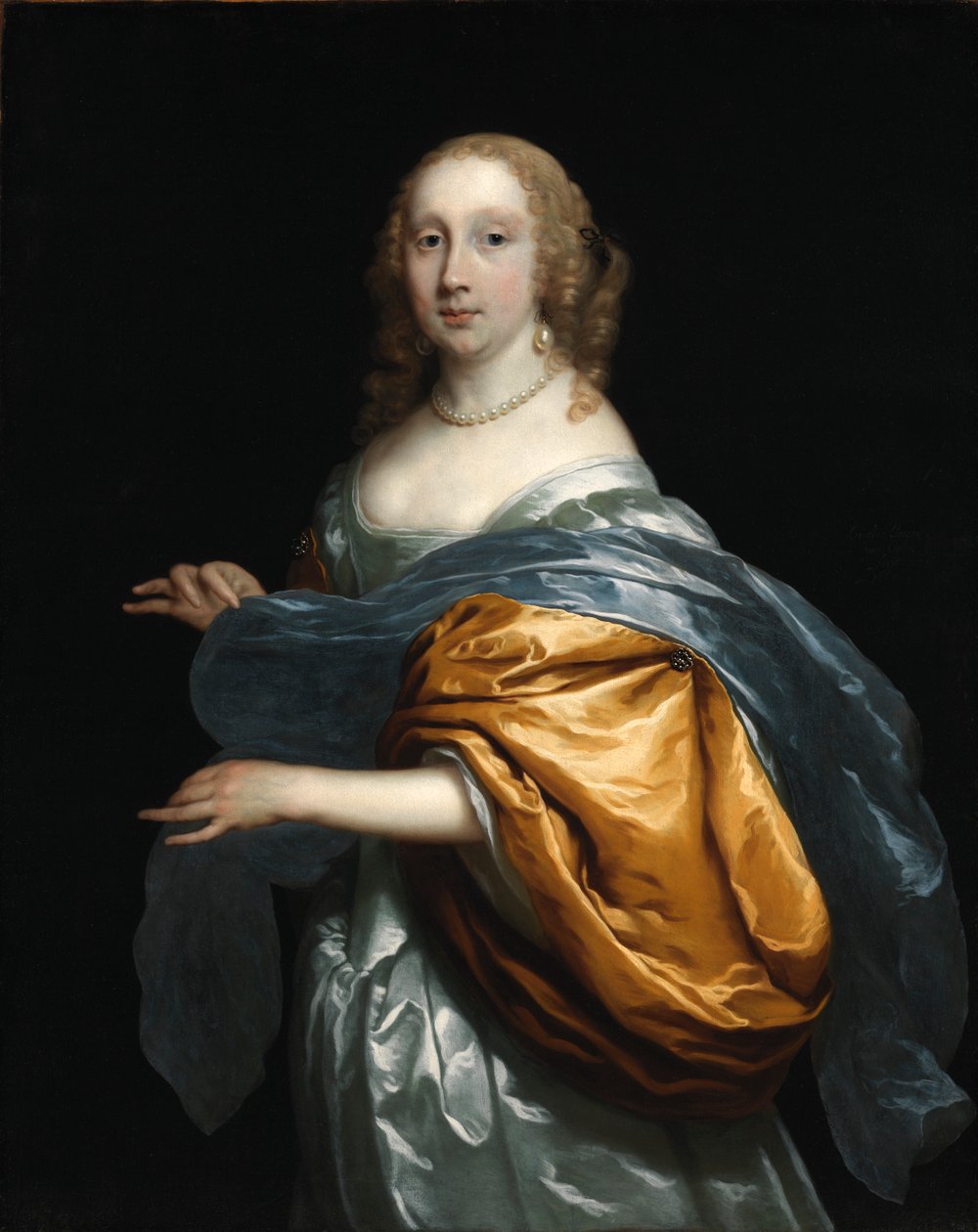 Tulipánné, 1660. alkotó: Cornelis Janssens van Ceulen