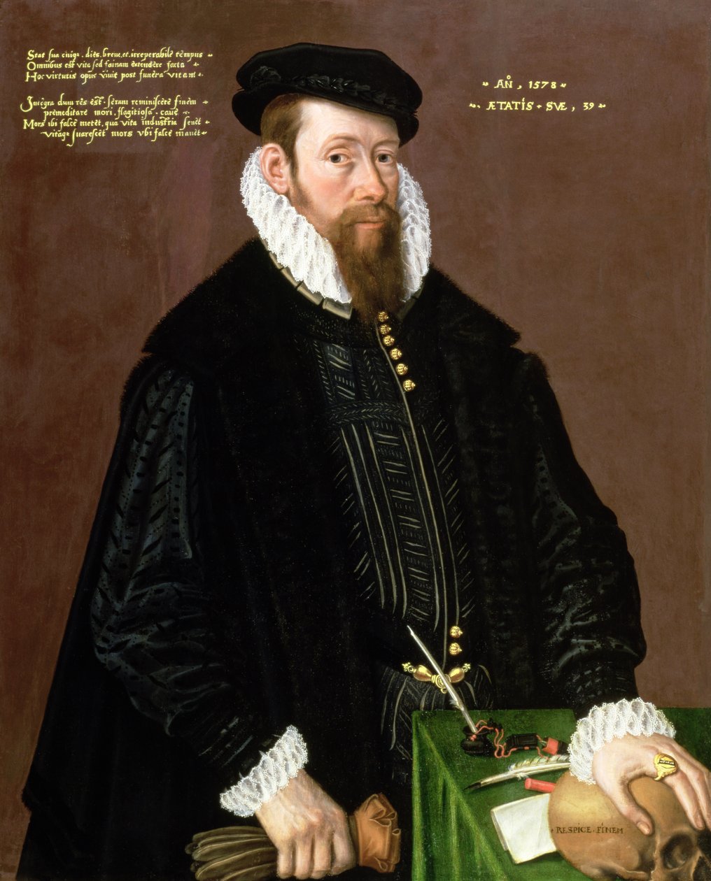 Thomas Pead portréja, 1578 alkotó: Cornelis Ketel