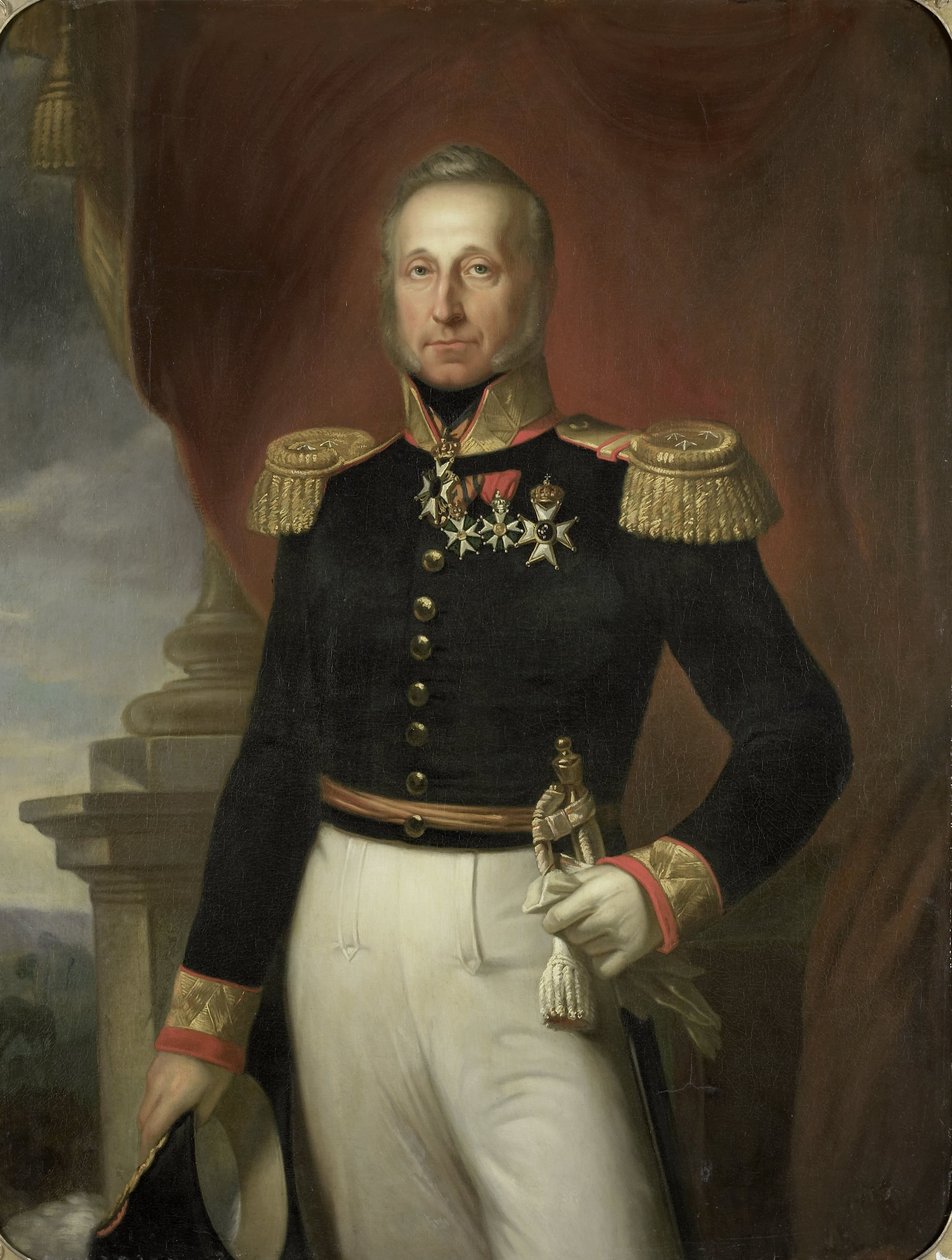Dominique Jacques de Eerens, Holland Kelet-India főkormányzójának portréja alkotó: Cornelis Kruseman (copy after)