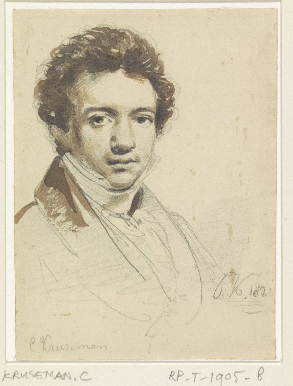 Önarckép alkotó: Cornelis Kruseman