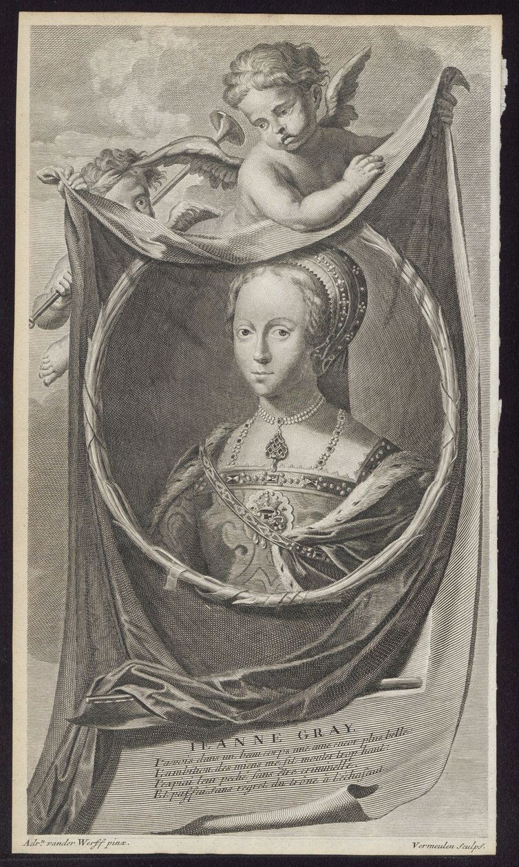 Jane Grey, 1697 alkotó: Cornelis Martinus Vermeulen