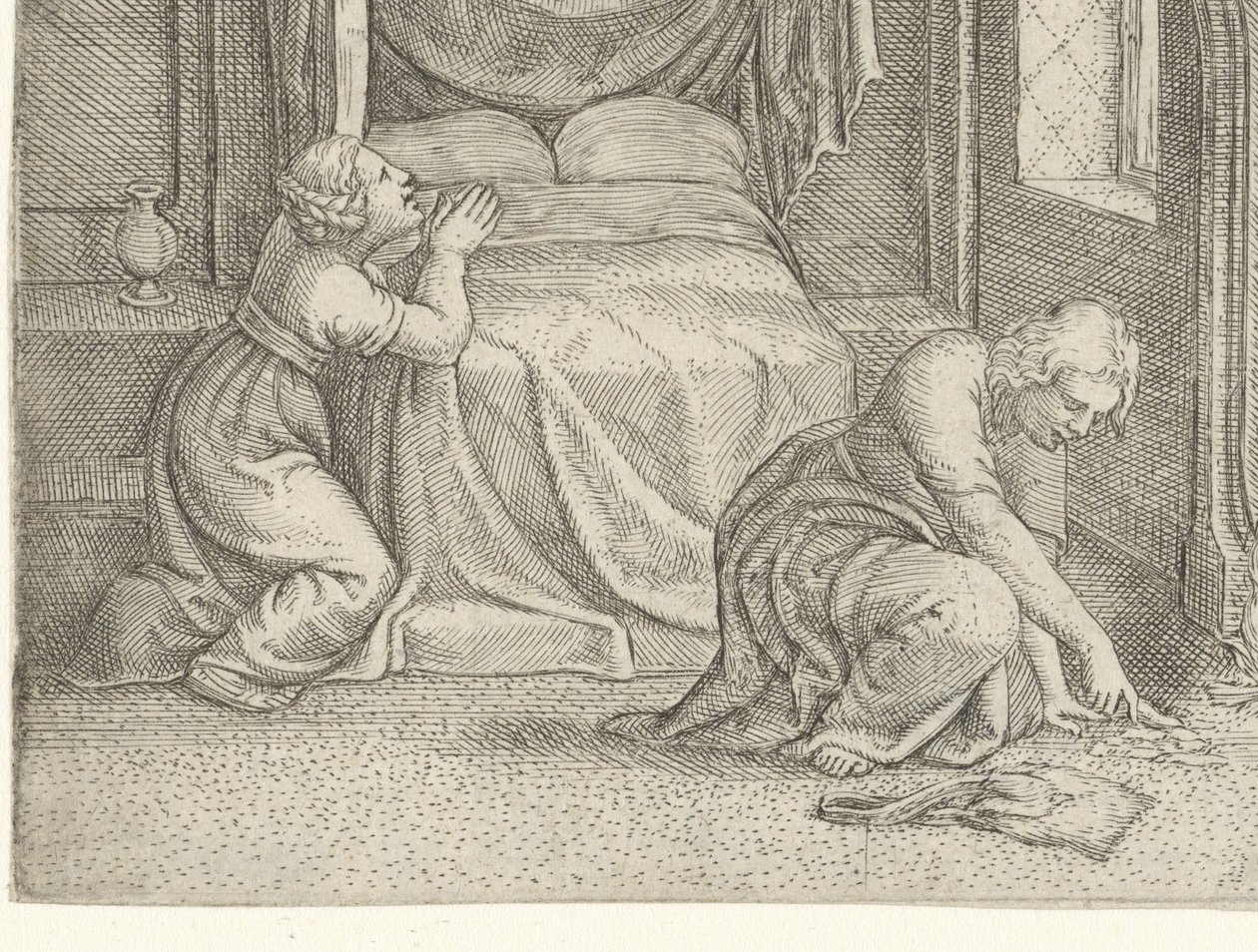 Tóbiás és Sara nászéjszakája Tobias története (sorozat címe) alkotó: Cornelis Massijs