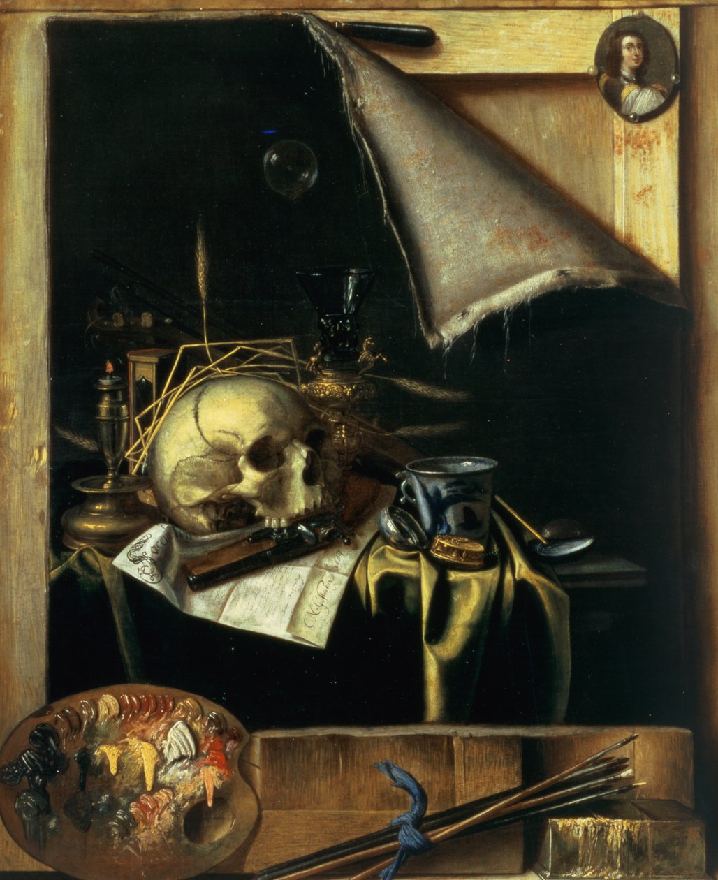 Vanitas (Csendélet - Trompe l