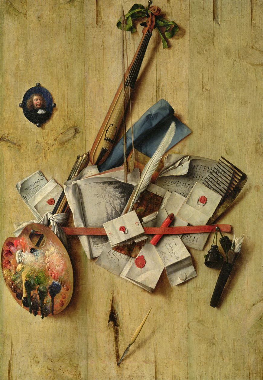 Csendélet, 1675 alkotó: Cornelis Norbertus Gysbrechts