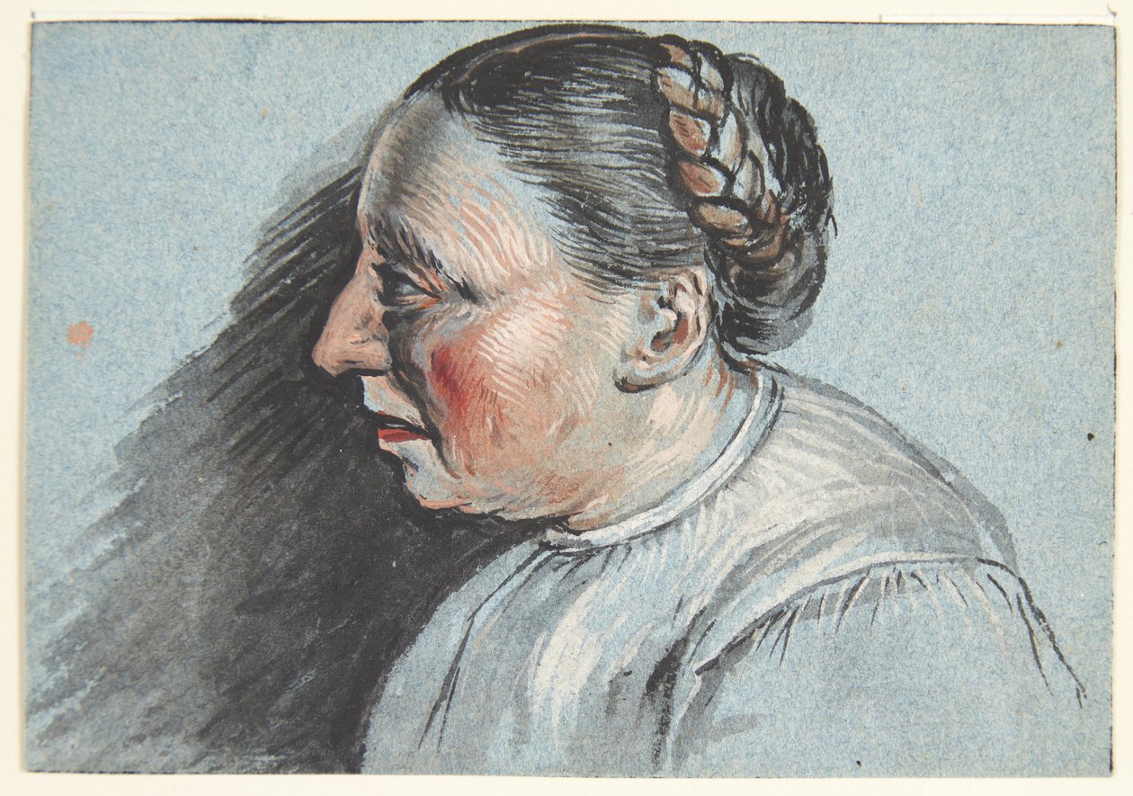 Egy farmer feleségének mellszobra alkotó: Cornelis Pietersz Bega