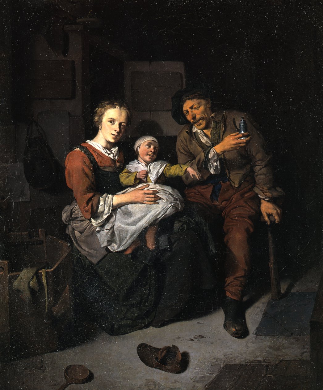 Németül:  Bauernfamilie Mezőgazdasági család alkotó: Cornelis Pietersz Bega