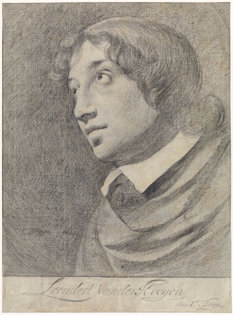 Leendert van der Cooghen portréja alkotó: Cornelis Pietersz. Bega
