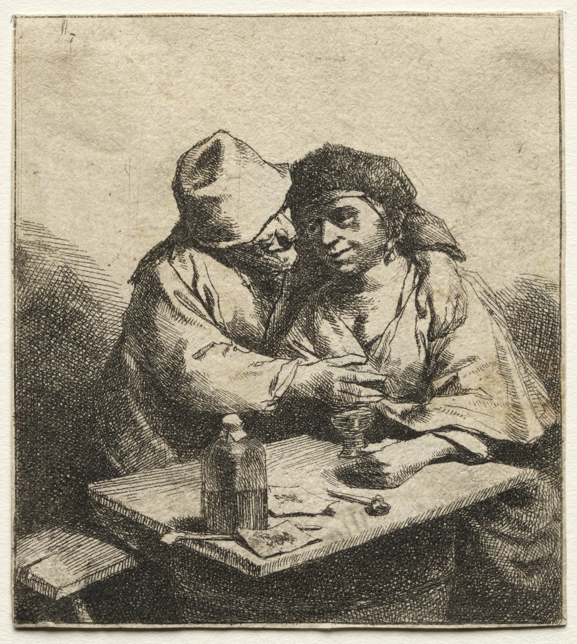 A szerelmes pár alkotó: Cornelis Pietersz Bega