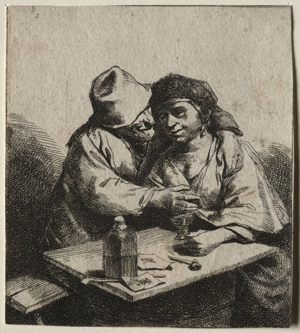 A szerelmes pár. alkotó: Cornelis Pietersz Bega