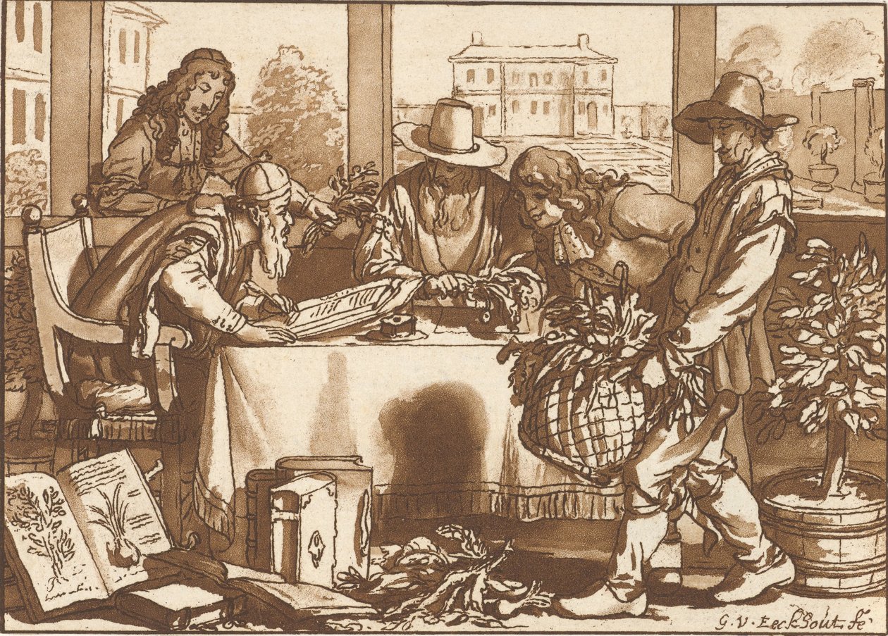 Botanikus alkotó: Cornelis Ploos van Amstel (signed by artist)