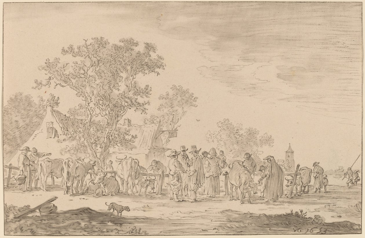 Marhapiac, 1767. alkotó: Cornelis Ploos van Amstel