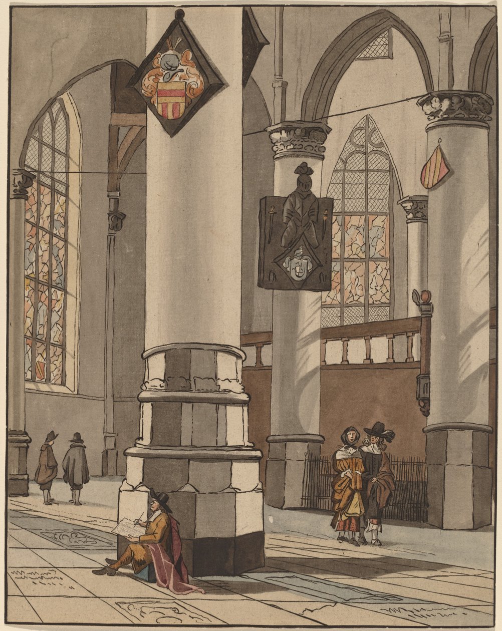 Templombelső alkotó: Cornelis Ploos van Amstel
