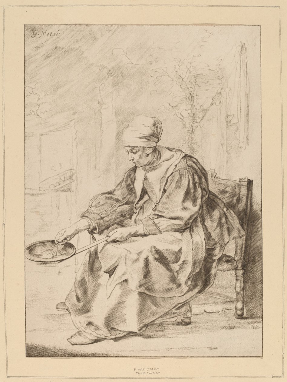Palacsinta nő alkotó: Cornelis Ploos van Amstel