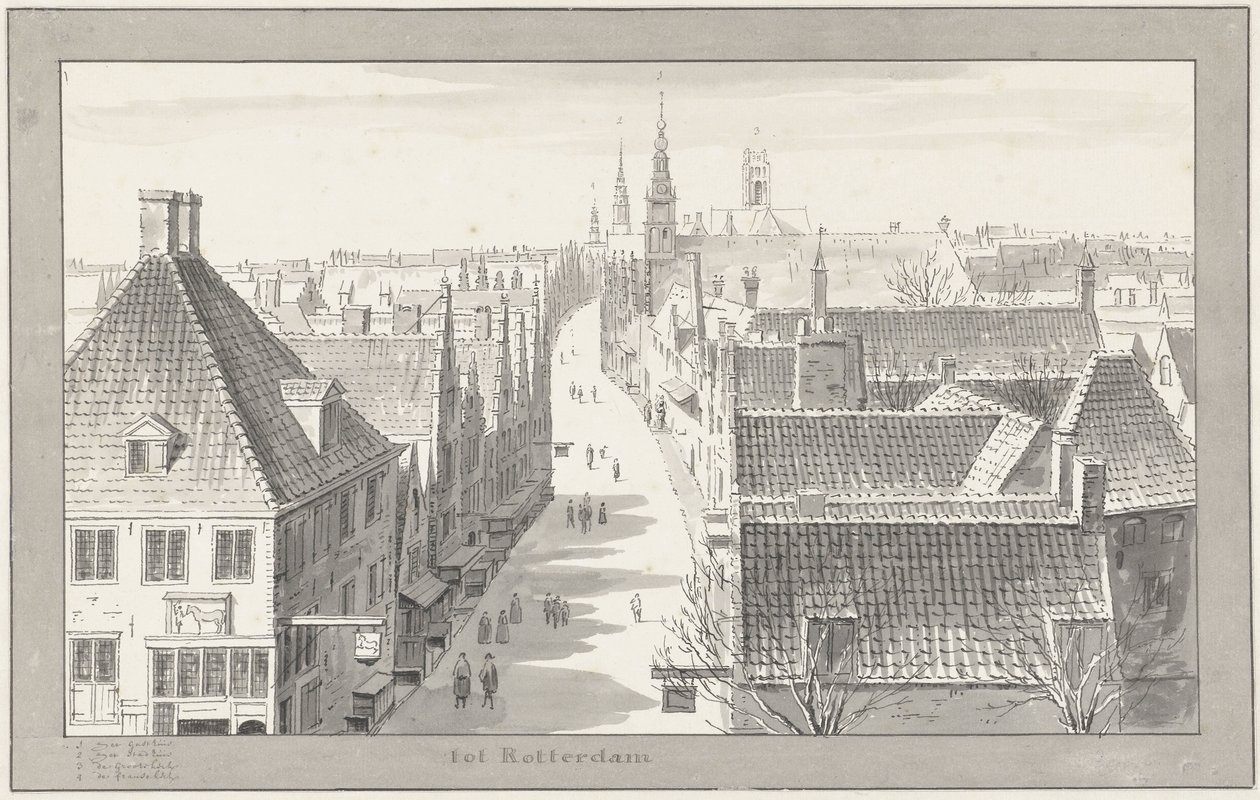 A rotterdami Hoogstraat alkotó: Cornelis Pronk