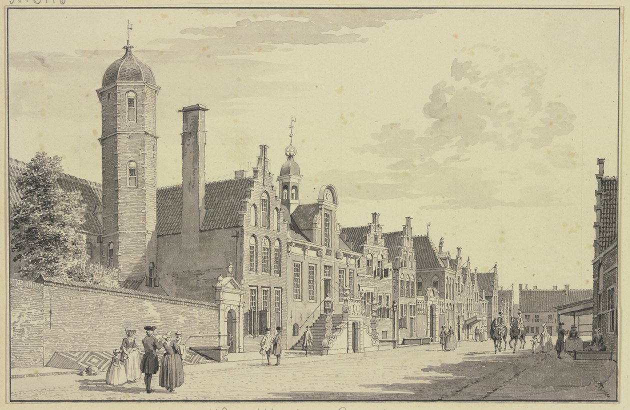 Sneek városházája alkotó: Cornelis Pronk