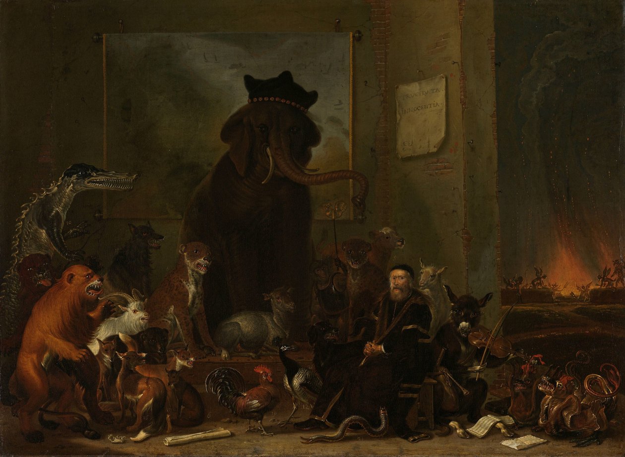 Szatíra Johan van Oldenbarnevelt peréről alkotó: Cornelis Saftleven
