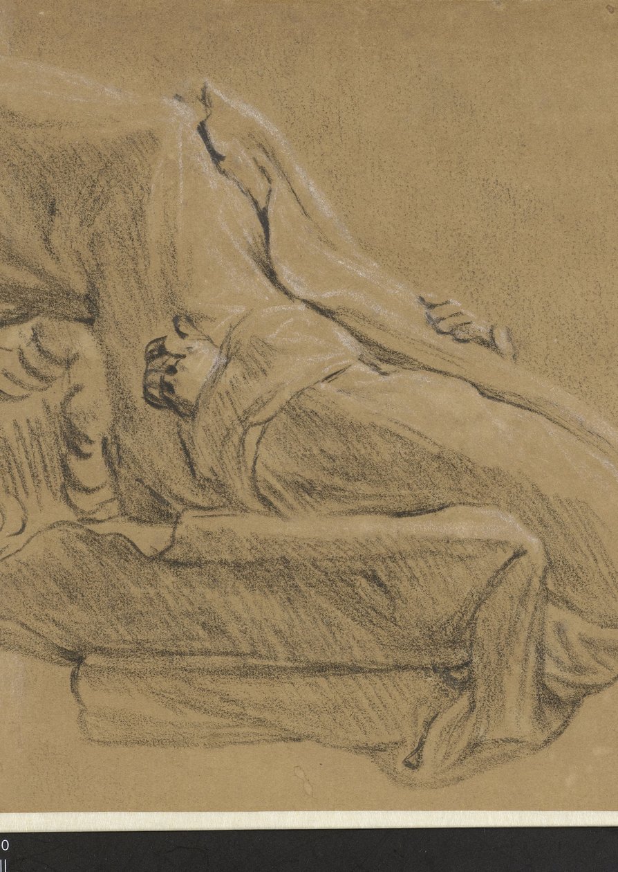 Ülő ember, balra alkotó: Cornelis Saftleven