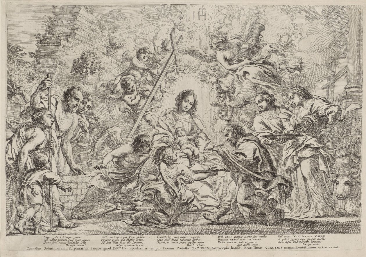 Krisztus körülmetélése alkotó: Cornelis Schut (I)