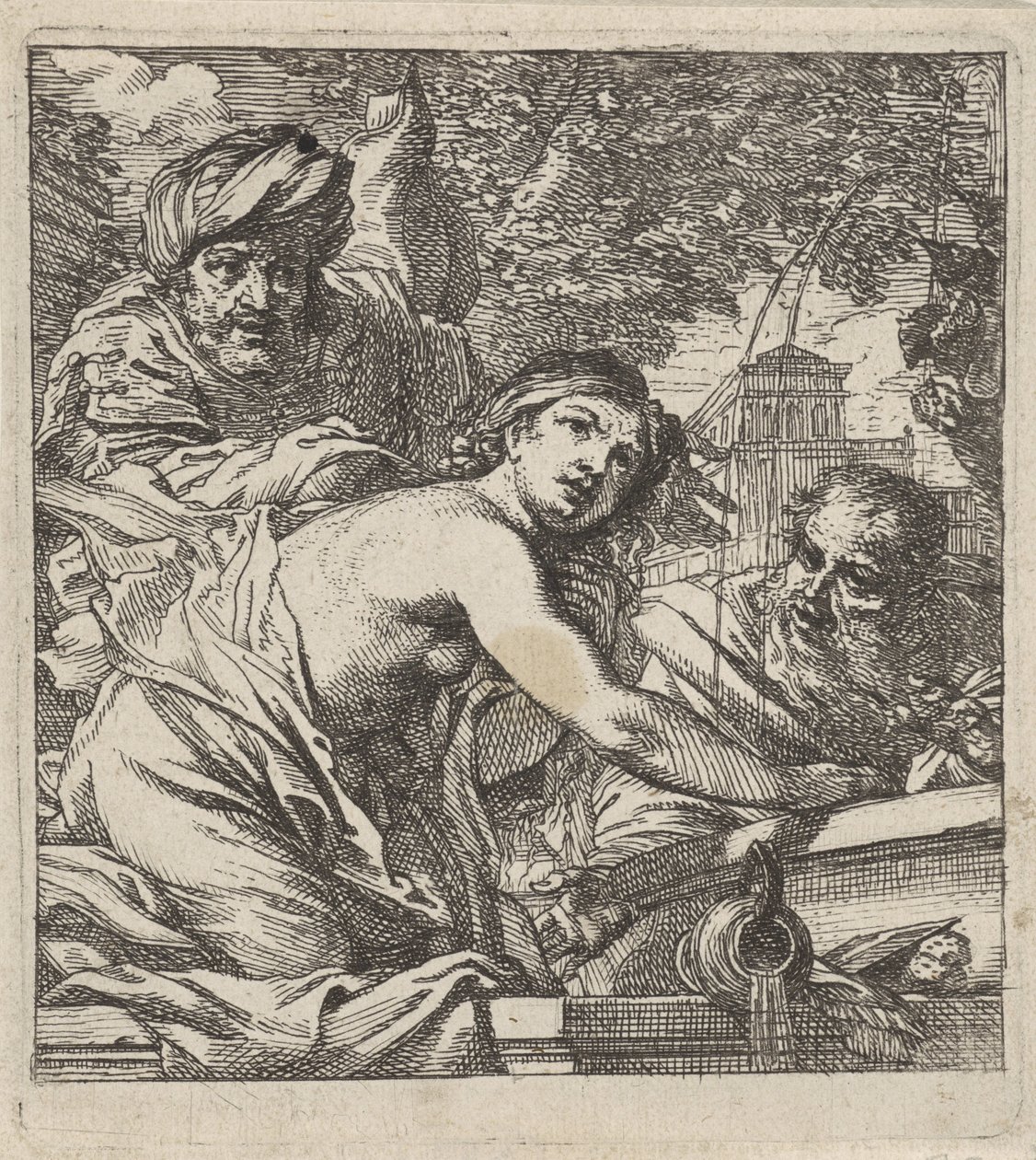 Susanna és a vének alkotó: Cornelis Schut (I)