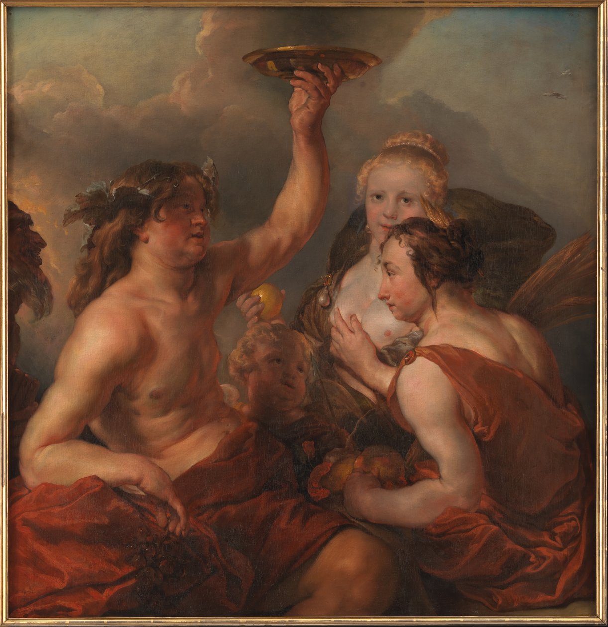 Bacchus, Ceres és Vénusz alkotó: Cornelis Schut