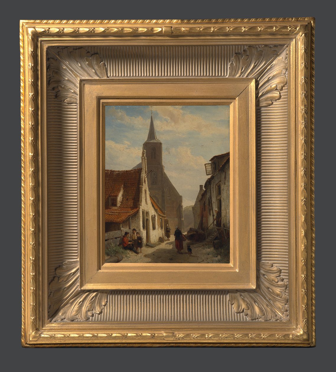 Templom Zandvoortban alkotó: Cornelis Springer