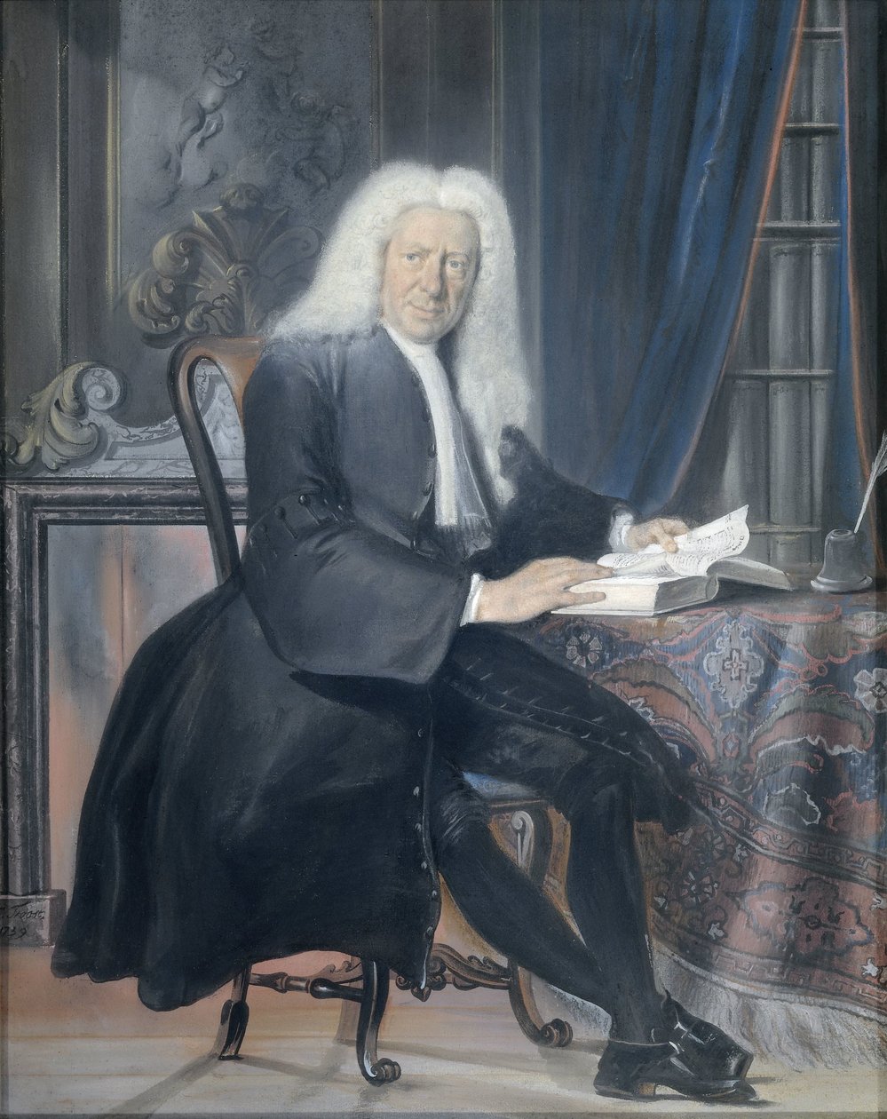 Carel Bouman (1673-1747). Dohányfaktor Amszterdamban és közelebb alkotó: Cornelis Troost