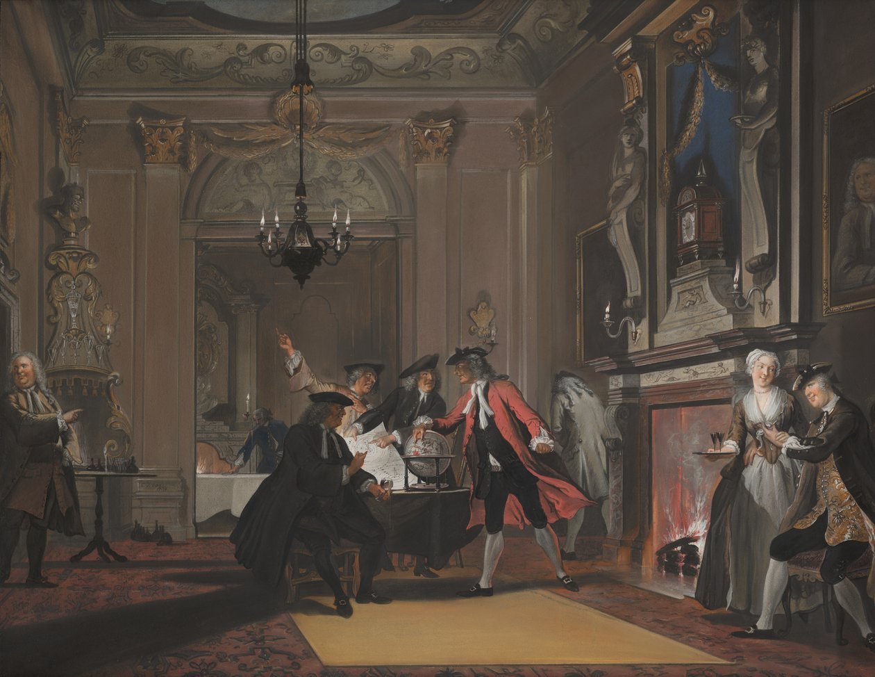 Mindenhol beszéltek!" alkotó: Cornelis Troost
