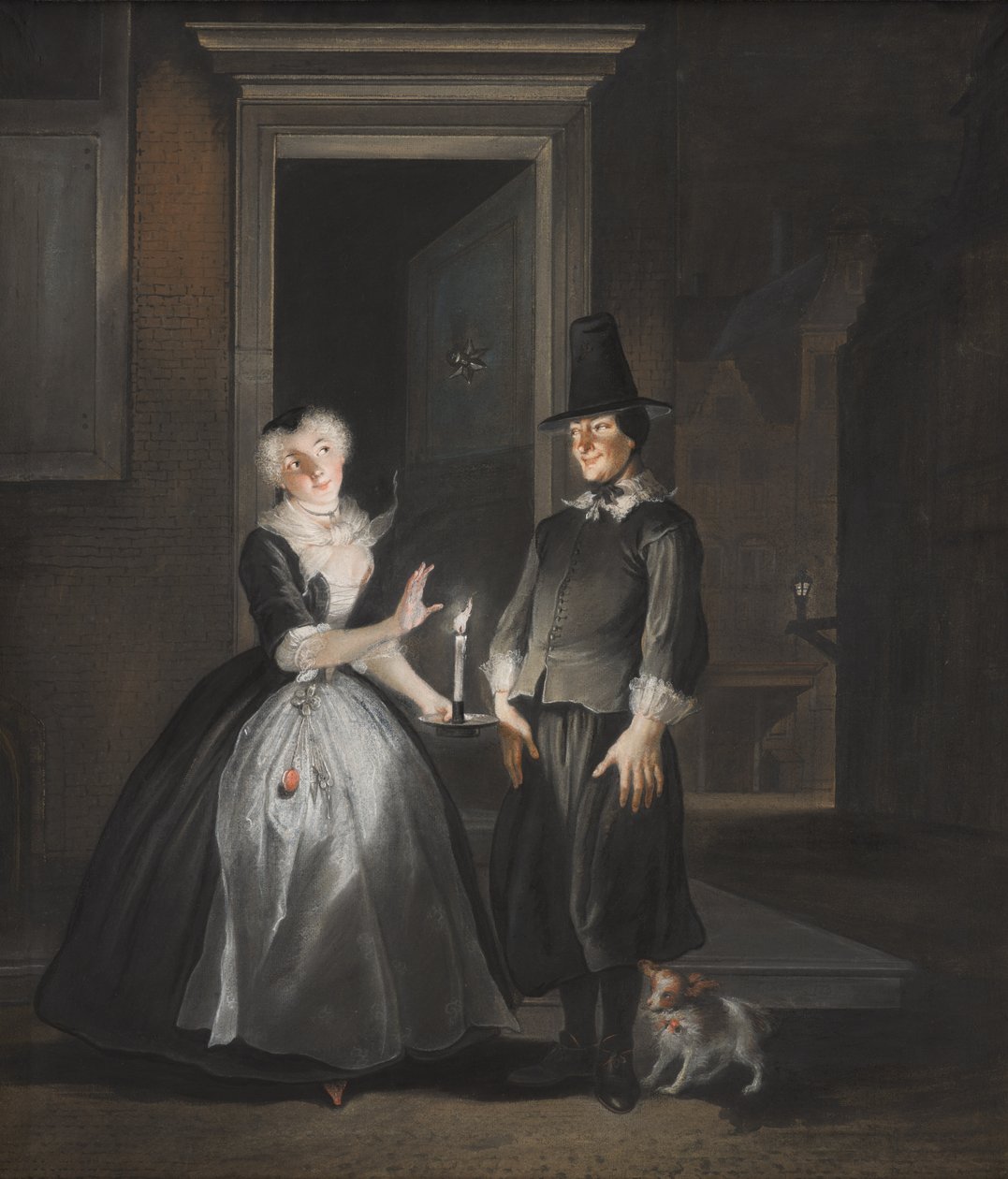 Reinier Adriaansz szerelmi nyilatkozata, 1737 alkotó: Cornelis Troost