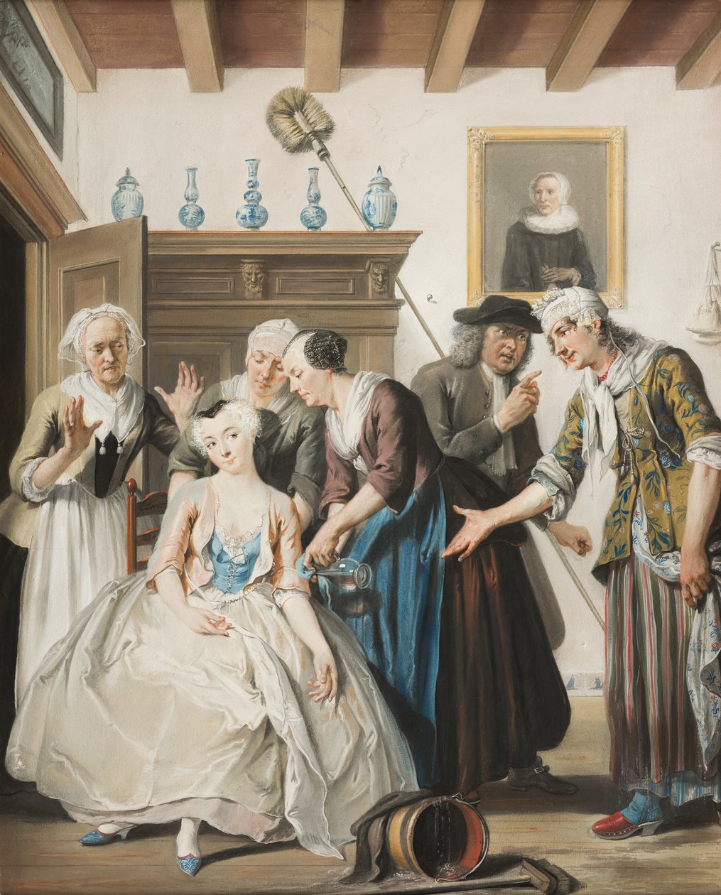 Jan Claasz felfedezése, 1738 alkotó: Cornelis Troost