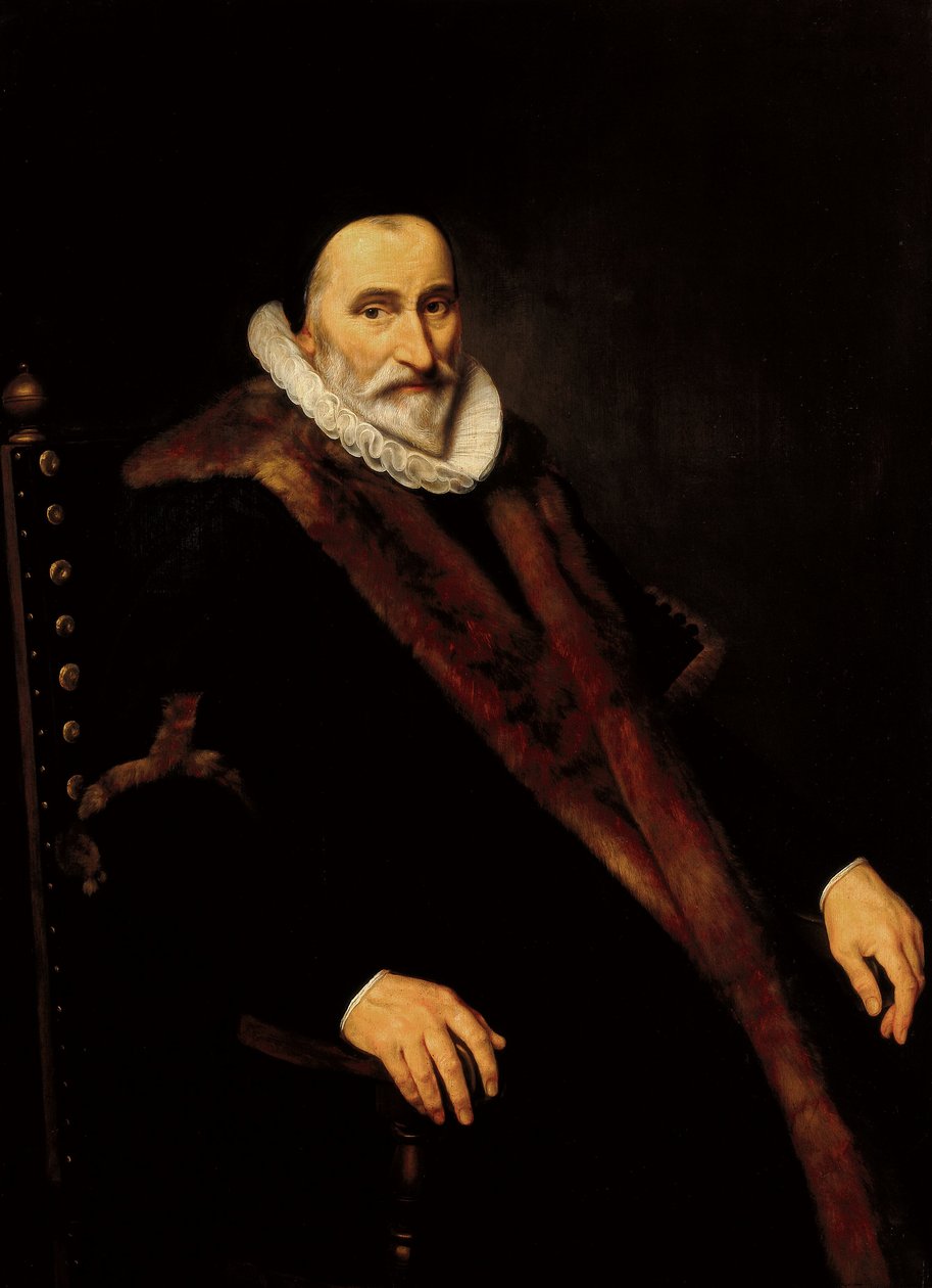 Cornelis Pietersz Hooft portréja alkotó: Cornelis Van der Voort